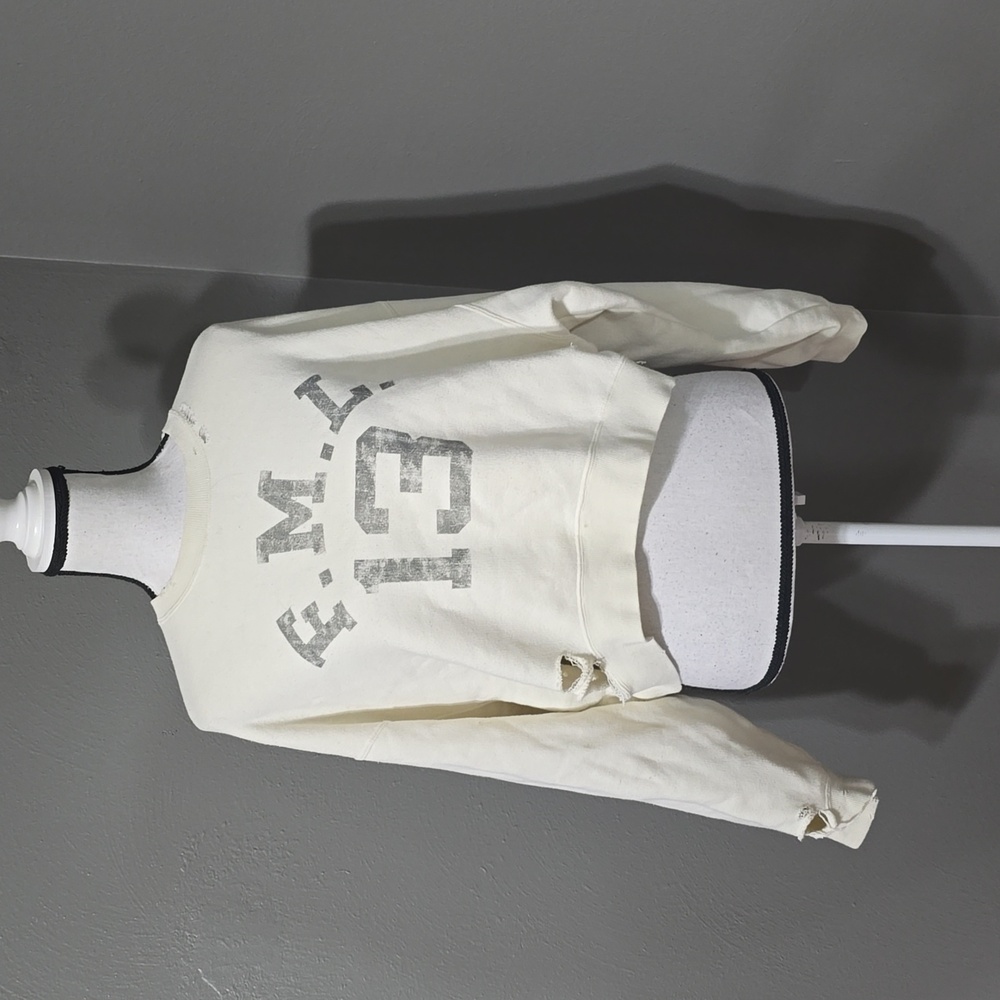 R13 missing sz tag sweatshirt f.m.l.13